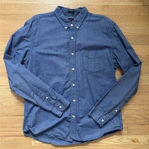 J. Crew Casual Denim Blue Shirt